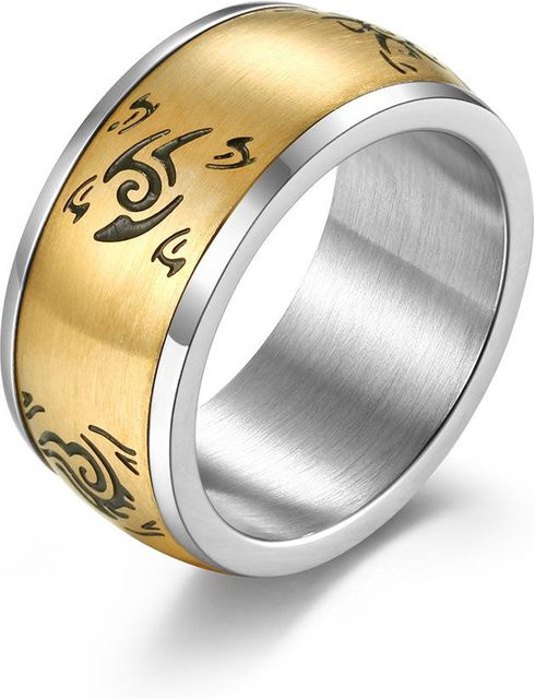 YIRAN Jewelry Ring, vergoldet, Herren, Größe 12 - Bild 1