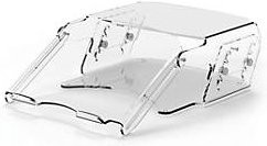 Monitorständer Fellowes Clarity in Transparent, höhenverstellbar mit Dokumentenhalter, belastbar bis 15 kg - Bild 1