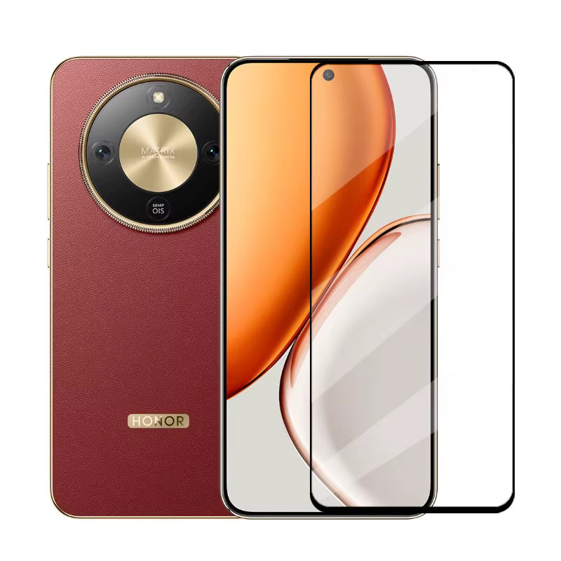 4er-Pack Gehärtetes Glas für Honor Magic 8 Lite, Transparent, HD Displayschutzfolie - Bild 3