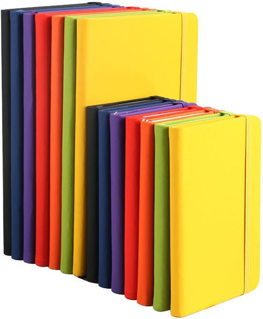 Daotshy Tagebuch und Planer mit Hardcover in Orange, 160 Seiten aus Papier - Bild 1