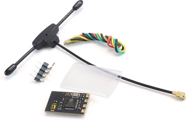 SpeedyBee Nano 2,4G ELRS Empfänger Ultra Leicht Long Range CRSF für FPV Drone Racing Freestyle in Schwarz - Bild 1