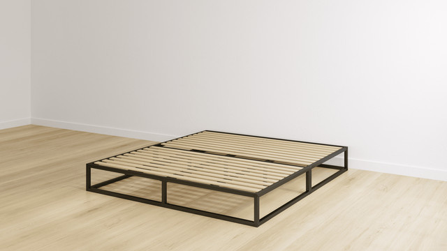 Emma Original Metallbett Schwarz B/T/H: 160 x 200 cm - Bild 1