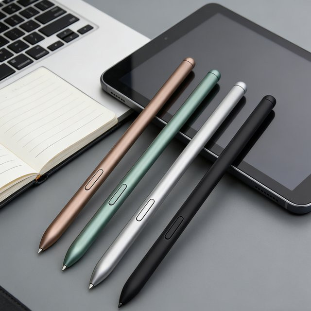 Touch Stylus Pen mit Ersatzspitzen für Samsung Galaxy Tab S7 FE SM-T730 T733 SM-T736B ohne Bluetooth - Bild 1