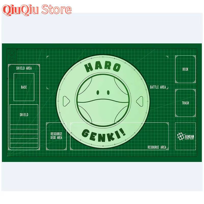 HARO Gundam Kartenspiel-Spielmatte, Haro-Design, Einzelspieler, rutschfeste Matte - Bild 2