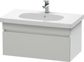 Duravit Waschtischunterschrank DuraStyle in Beige und Weiß, wandhängend, Breite: 80 cm, Tiefe: 45,3 cm, Höhe: 39,8 cm - Bild 1