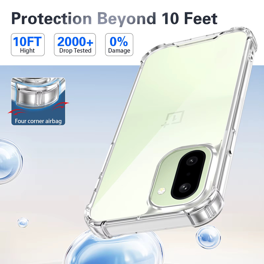 Panbon Transparente Schutzhülle für OnePlus Modelle (OnePlus 15, 13, 12, 11, 9, Nord CE 5G und weitere) - Bild 2