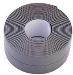 Selbstklebendes Eckdichtband aus PVC von VVGUOWEI in Grau, wasserdicht und schimmelresistent für Waschbecken, Herd und Badewanne, Länge: 3,2 m, Breite: 3,8 cm - Bild 1