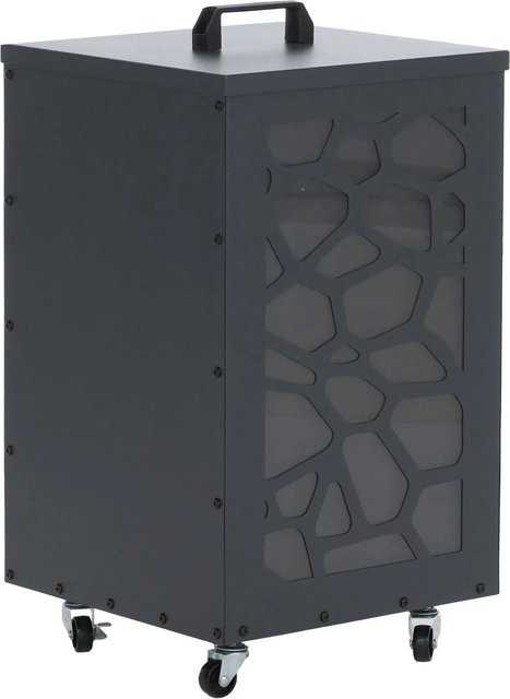 Pelletbehälter MCW Q30 Waben in Anthrazit B/T/H: 64 x 36 x 36 cm - Bild 2