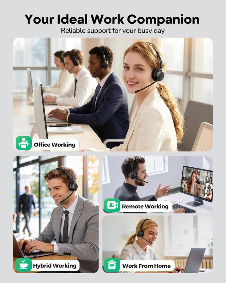 Acer Kabelloses In-Ear Headset mit Mikrofon und KI-gestützter Geräuschunterdrückung in Schwarz inklusive Ladestation - Bild 5