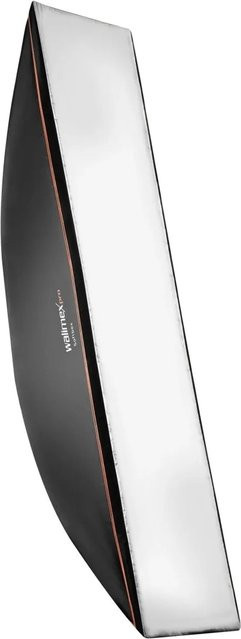 Walimex Pro Softbox Orange Line mit 360 Grad Diffusoren in Orange und Schwarz, B: 40 cm, H: 180 cm - Bild 1