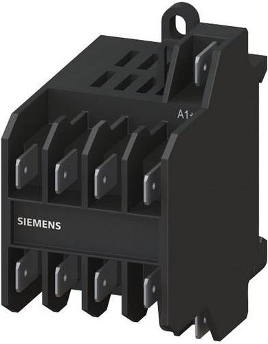 Siemens Motorschütz 3TG1001-1AG2 in Schwarz mit 3 Schließern und 1 Öffner für 4kW - Bild 1