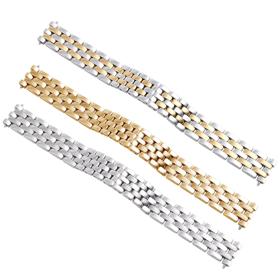 Cartier Uhrenarmband Edelstahl, Silber, Damen - Bild 4