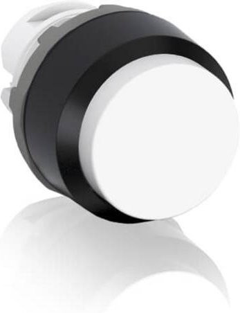 ABB MP3-10W Drucktaster-Frontelement in Weiß, IP66, Breite: 2,8 cm, Höhe: 1,15 cm - Bild 1