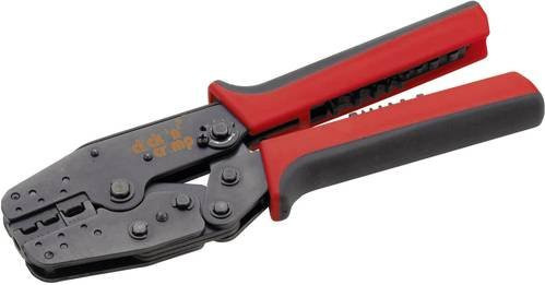 Cimco CLICK N CRIMP 106052 Presszange für Solar-Steckverbinder und isolierte Kabelschuhe 0,5 bis 6mm² in Rot - Bild 1