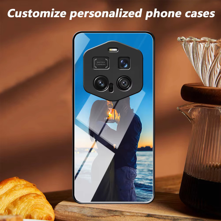 Personalisierte Fotospiegel Handyhülle für Honor Magic 8 7 6 5 4 Lite Pro Ultimate RSR in Schwarz und Mehrfarbig - Bild 2