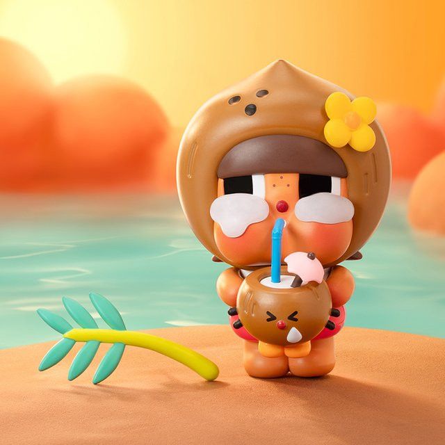 POP MART Crybaby Coconut Figure in Brown - Bild 1