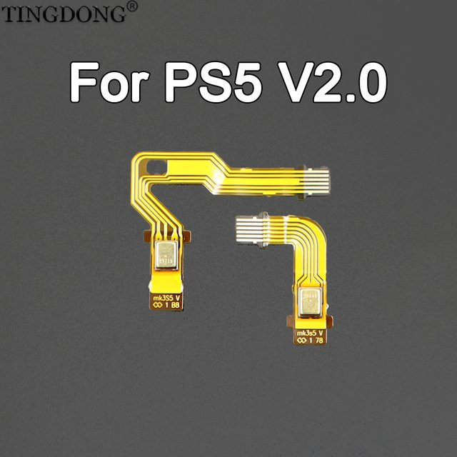 TingDong Mikrofon-Flexkabel für PlayStation PS5 DualSense Controller V2.0 Gaming-Zubehör - Bild 1