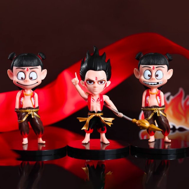 Bandai Nezha Figurenmodelle, Fantasy, Kunststoff, Bunt / Mehrfarbig - Bild 1