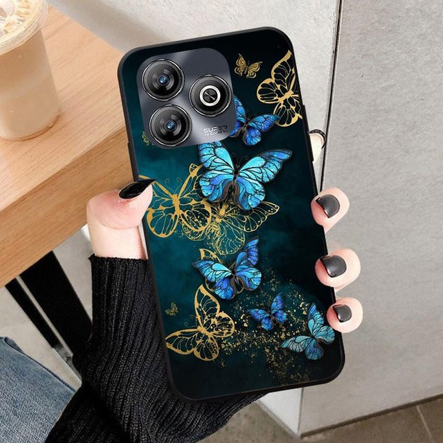 Luxus Stoßfeste Handyhülle aus weichem TPU Silikon für ZTE Blade A75 4G in Multicolour - Bild 1