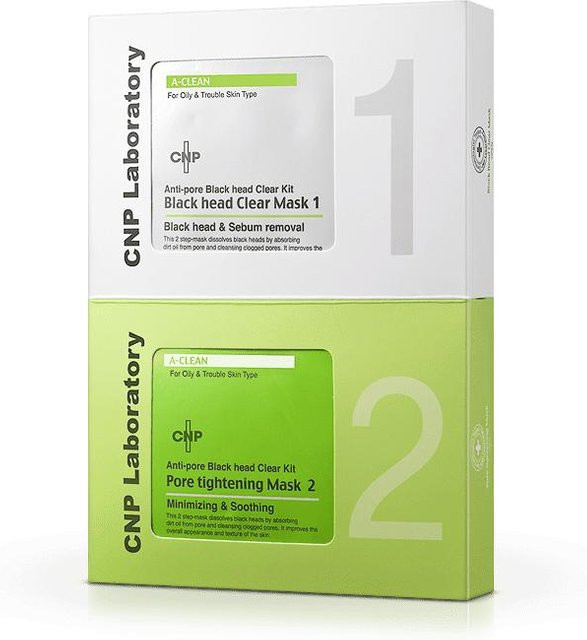 CNP Laboratory Anti-Pore Black Head Clear Kit, 10 Stück, für empfindliche Haut - Bild 1
