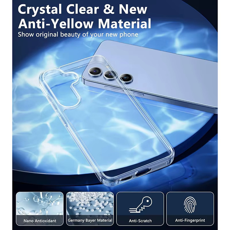 Transparente TPU Schutzhülle für Samsung Galaxy A07 A17 A37 A57 4G 5G Stoßfeste Handyhülle - Bild 3
