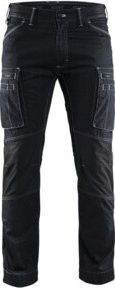 Blakläder Service Bundhose in Marineblau und Schwarz mit Cordura-Material, Konfektionsgröße 58 - Bild 1