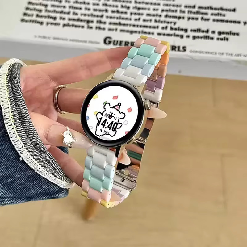 Smartwatch-Armband Harz, Bunt, Verspielt - Bild 1