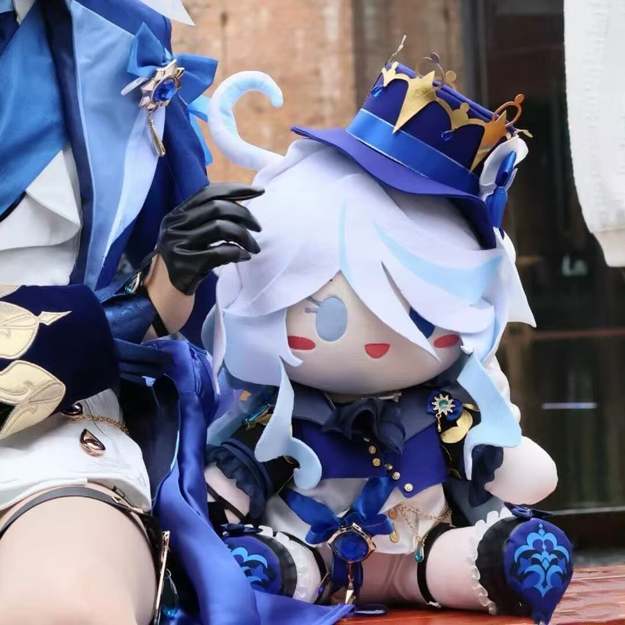 Bandai Genshin Impact Yae Miko Plüschpuppe, 40 cm, Stofftier - Bild 3