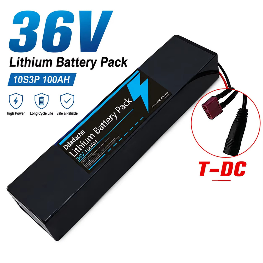 Hochleistungs-Lithium-Ionen-Akku 36 V 10S3P mit 100000 mAh für KUGOO S1 S2 S3 Elektroroller, Schwarz - Bild 7