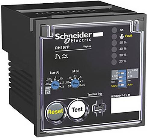 Schneider Electric RCD Schutzrelais in Schwarz - Bild 1