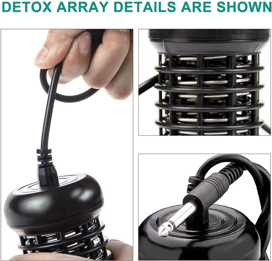 Monclique Detox Ionen Fußbad Maschine, Schwarz - Bild 4
