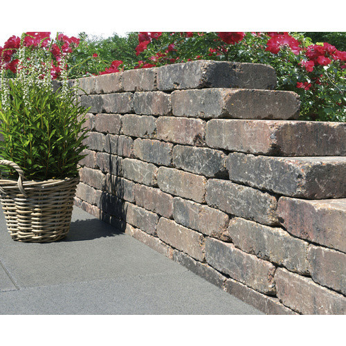 Diephaus Pflasterstein Collo Herbstlaub aus Beton in Braun und Multicolour, B/T/H: 21 x 28 x 7 cm - Bild 3