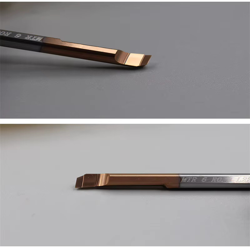 Hartmetall-Gewindeschneidwerkzeug mit integriertem Innenbohrwerkzeug für CNC, Farbe: Silber - Bild 3