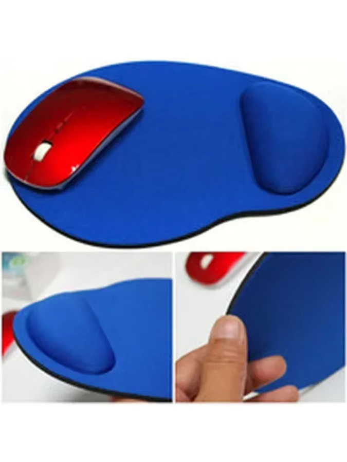 Ergonomisches EVA Mauspad mit Handgelenkstütze in Lila für Büro und Gaming - Bild 6