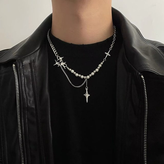 imixlot Halskette, Perle, Silber, Unisex - Bild 1