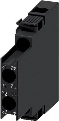 Siemens Hilfsschalterblock 3RH2911-1DA02 in Schwarz - Bild 1