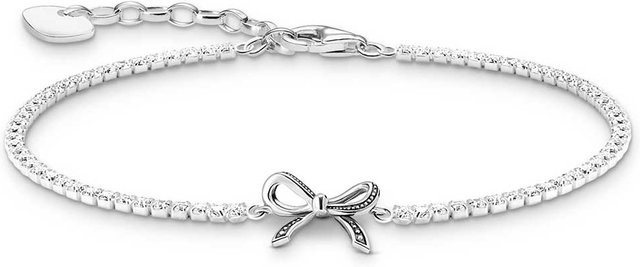 Thomas Sabo Armband 925 Silber, weiße Steine, Damen - Bild 1