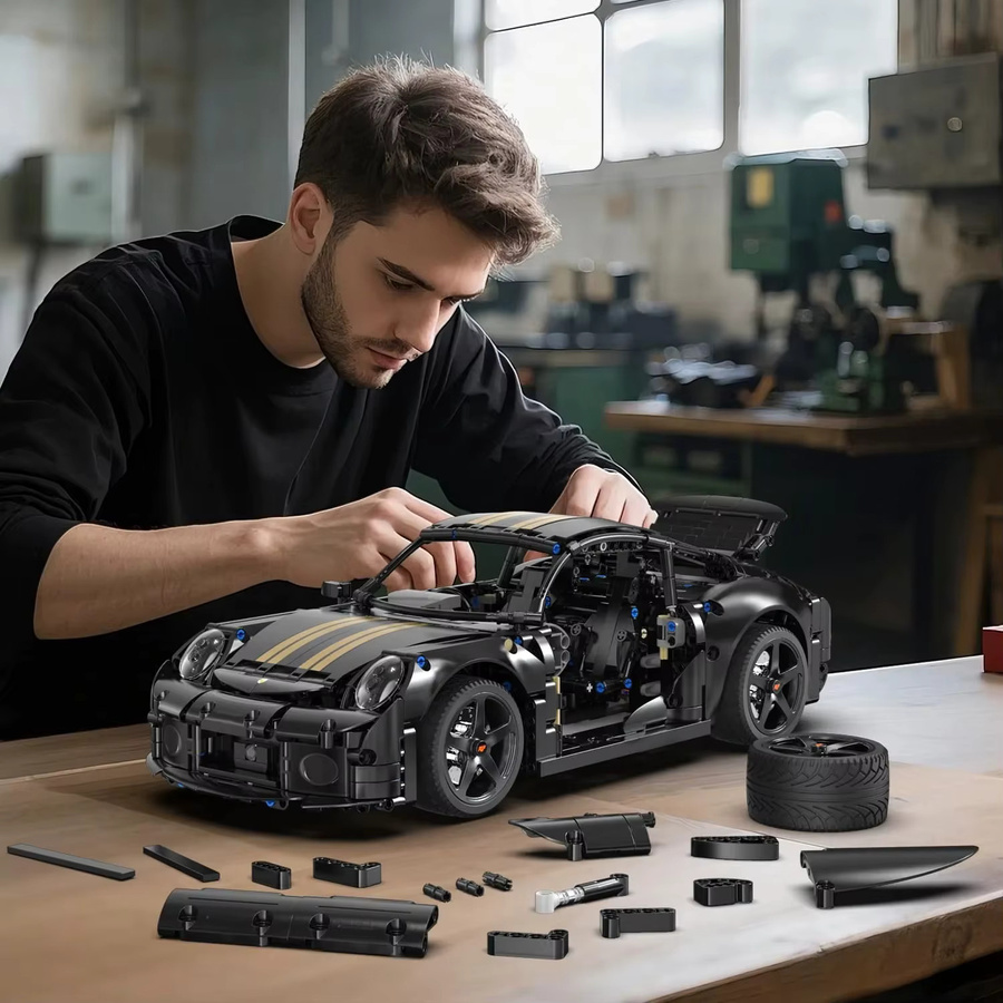 barweer RUF GT 2019, Sportrennwagen, Baukasten, 1655 Teile - Bild 2