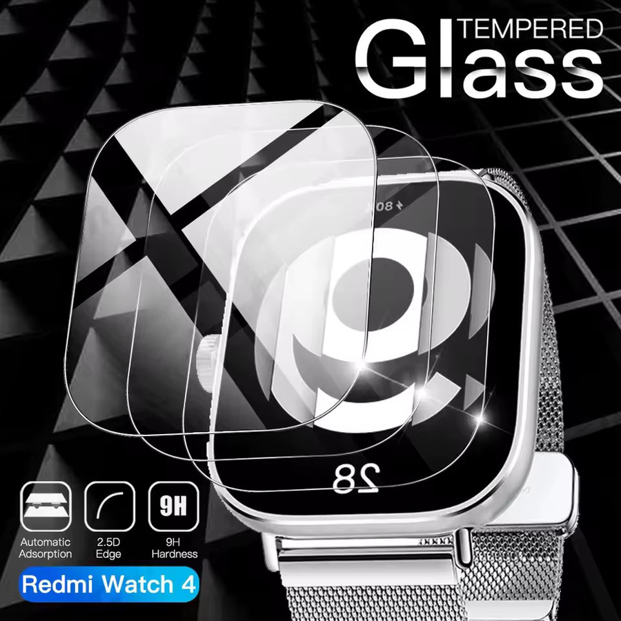 Xiaomi Displayschutzfolie Glas, Redmi Watch 4, transparent - Bild 5