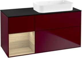 V&B Waschtischunterschrank Finion in Oak Veneer, Peony Matt, B/T: 120 x 60 cm - Bild 1