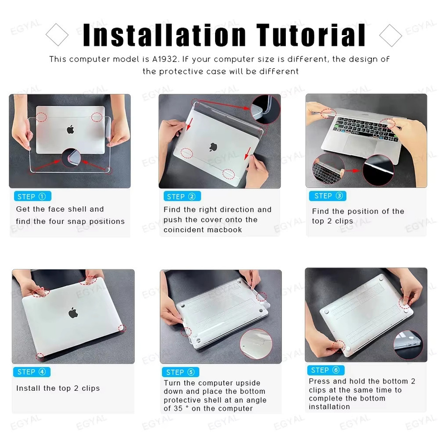Laptop-Hülle für Apple MacBook Pro 14 M4 2024 Modell A3112 sowie MacBook Pro 16 M3 M2 und MacBook Air 13 15.3 in Blau inklusive Staubschutz, Displayschutzfolie und Tastaturabdeckung - Bild 3