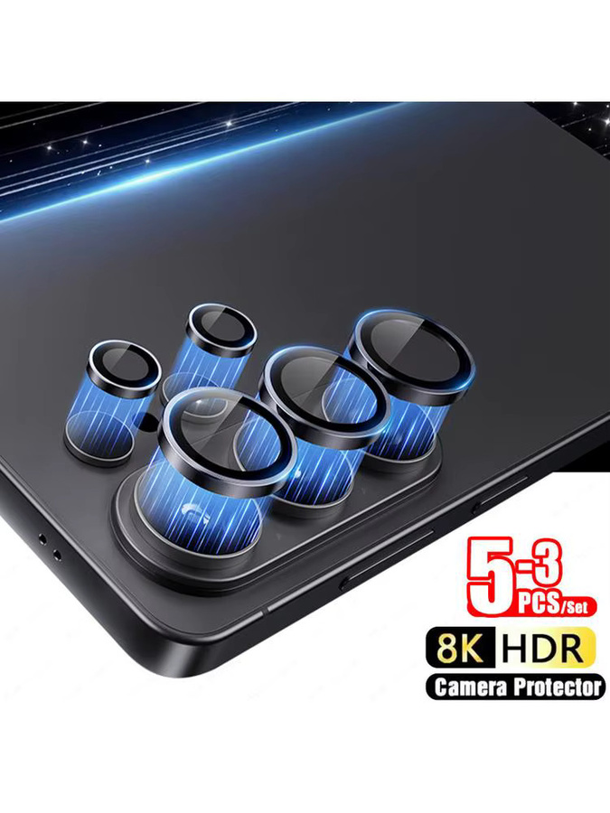 Objektivring aus Metall für Samsung Galaxy S26 Ultra mit 3D-Kameraglas Rückseitige Kameralinsenabdeckung Zubehör - Bild 6