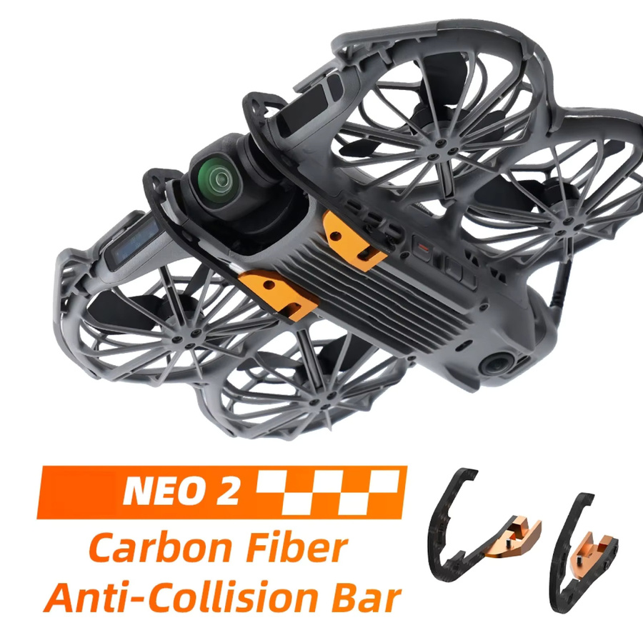 DJI NEO2 Gimbal-Schutzstange aus Kohlefaser als Objektivstoßstange für zusätzlichen Schlagschutz - Bild 2