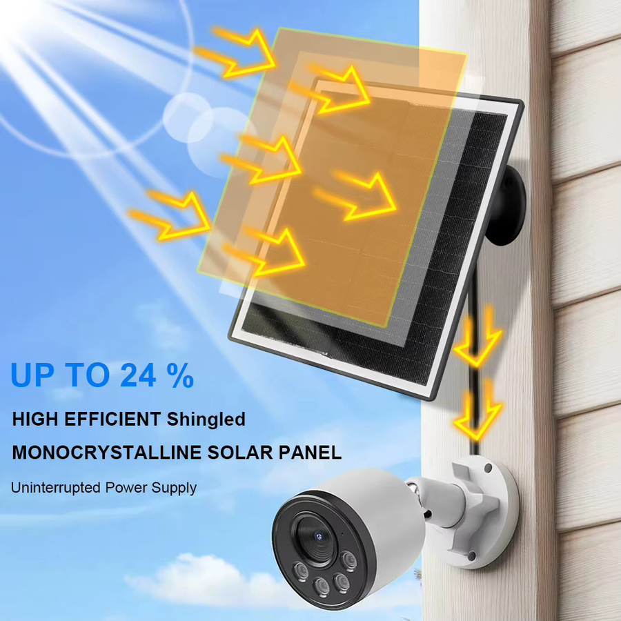 APWIKOGER Schindel-Solarpanel 6W 5V mit 24 % Effizienz, IP65 wasserdichtes Solar-Ladepanel für Außenbereich in Schwarz oder Weiß - Bild 5