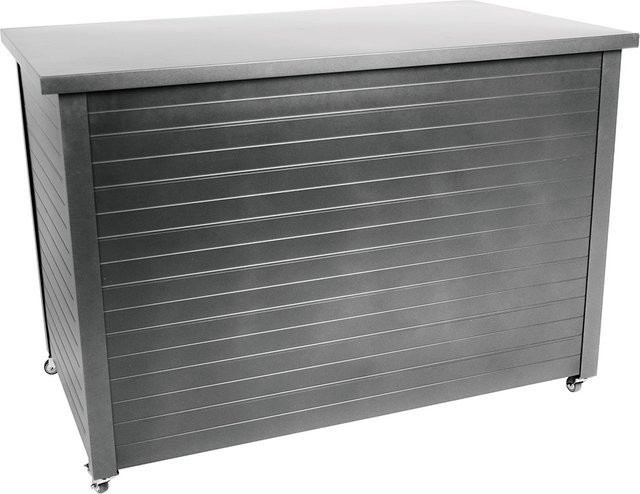 Stern Kissenbox Gilbert aus Aluminium in Anthrazit, B/T/H: 140 x 76 x 91 cm - Bild 1