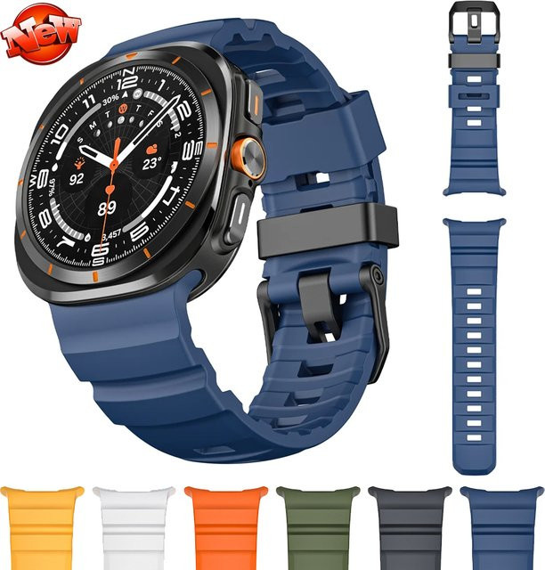 Samsung Silikonarmband, Galaxy Watch Ultra 2025 47 mm - Bild 1