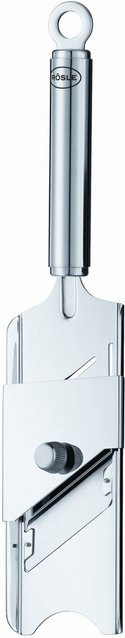 RÖSLE Gourmethobel in Silber, B/T/H: 28 x 6,5 x 2,5 cm - Bild 1