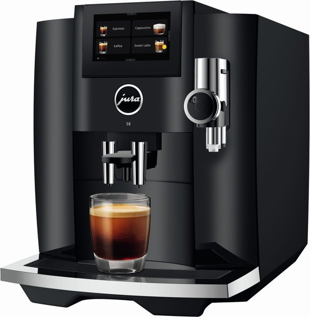 JURA S8 Kaffeevollautomat Piano Black - Bild 1
