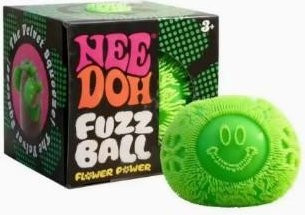 NeeDoh Fuzz Ball Blumenstil, Knetball, Samtige Textur, ab 14 Jahren - Bild 1