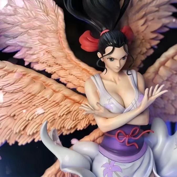 JT Toys Anime-Figur Nico Robin 6 Flügel 2 Köpfe Version, PVC-Statue Modell in Multicolor, Höhe: 34 cm - Bild 3